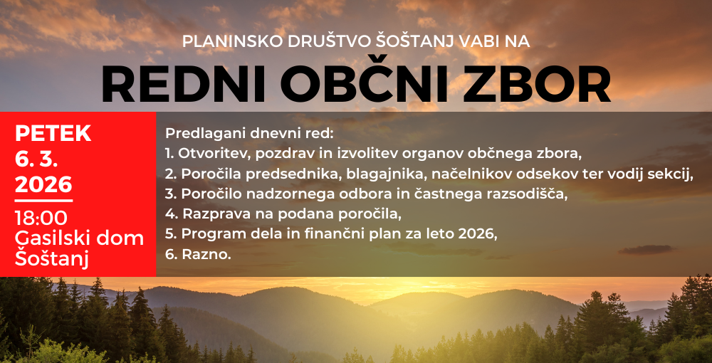 Vabilo na občni zbor (6.3.2026 ob 18h)